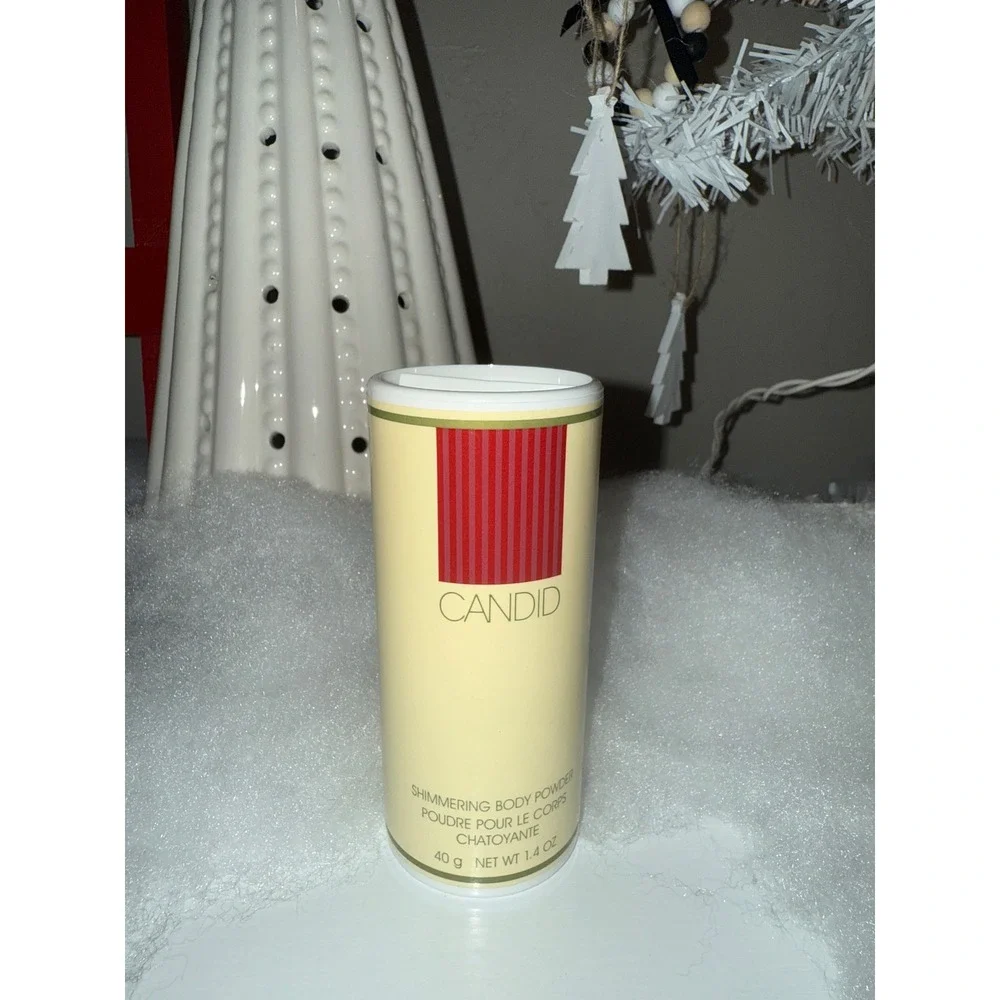 Avon Candid Shimmering Body Powder Lightly Scented‎ Silky Soft 1.4 oz Women